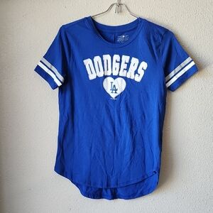 5TH & OCEAN Los Angeles Dodgers Girls Shirt XL